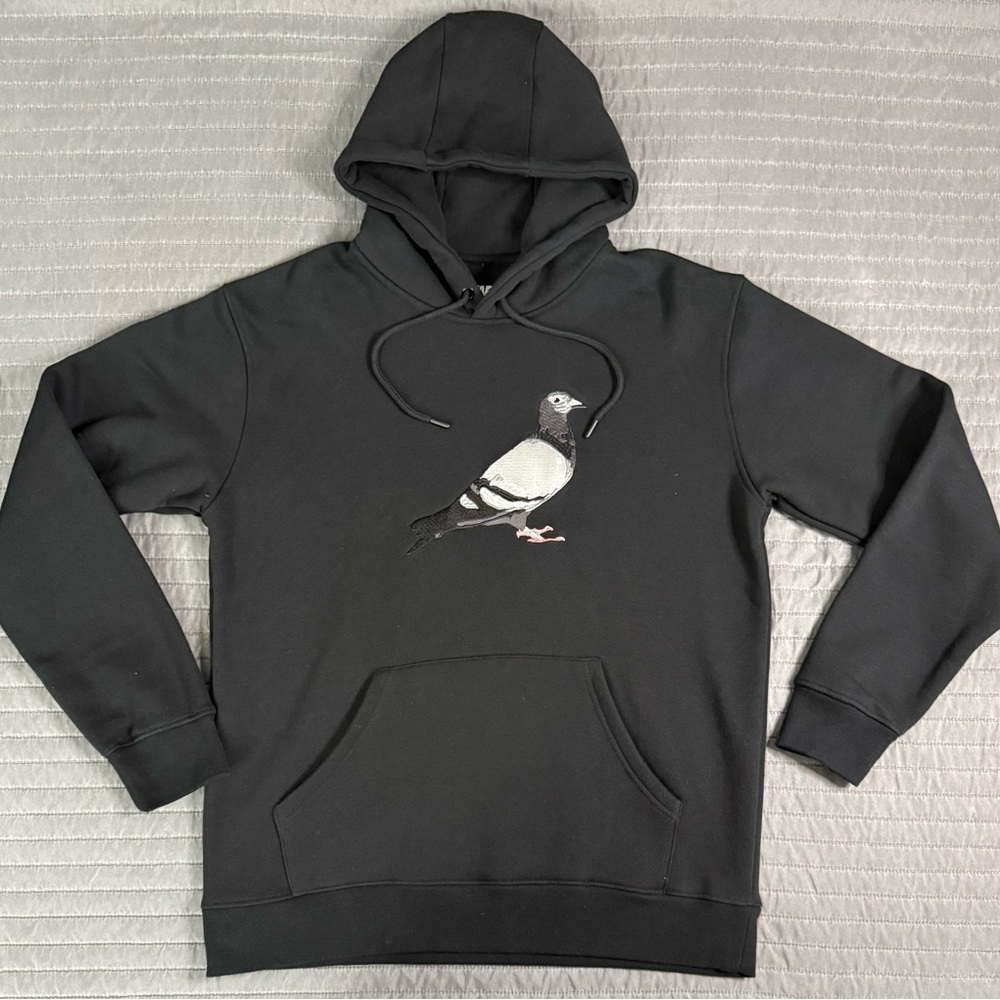 Staple Black Hoodie with Pigeon Graphic
